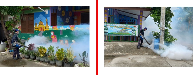 Penyemprotan Fogging DBD